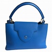 Louis Vuitton Blue Capucine Handbag | The Chic Selection