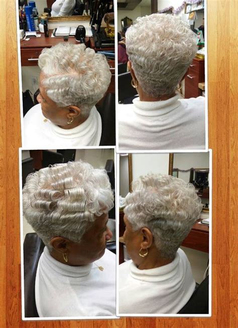 Rocking The Short Gray Hair For Older Black Women Black