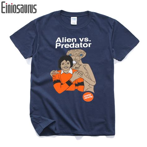 New Aliens Vs Predator Requiem Cotton T Shirts Short Sleeve Men