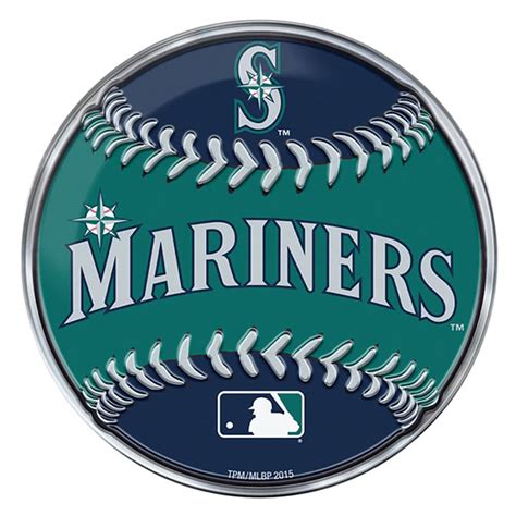 Seattle Mariners Baseball Emblem Decal