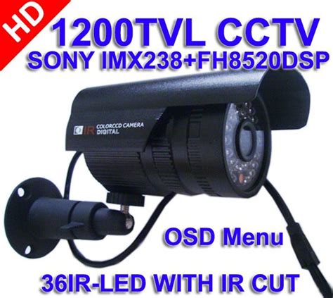 1 2 5 1200tvl Hd Color Cmos Sony Imx238 Fh8520 Dsp 36ir Nightvision Outdoor Ir Cut Osd Menu