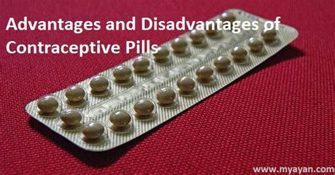 The advantages of contraceptive pills. What are Advantages and Disadvantages of Contraceptive Pills