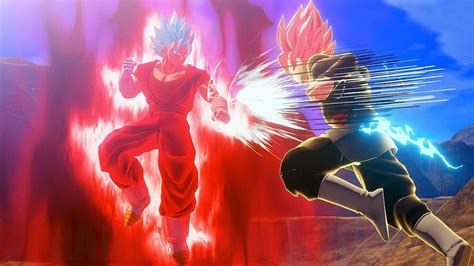 Dragon ball super (and ginga patrol jaco). Dragon Ball Z KAKAROT - Goku Black vs Vegito Super Saiyan ...