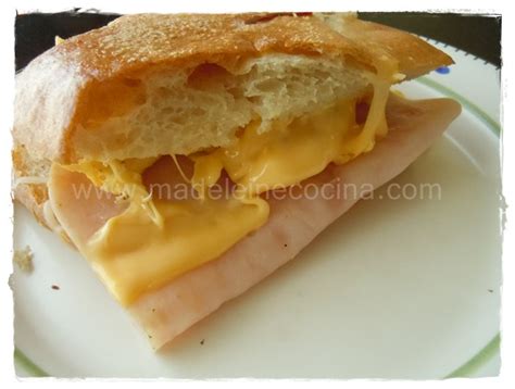 Sándwich De Huevo Queso Y Jamón Madeleine Cocina