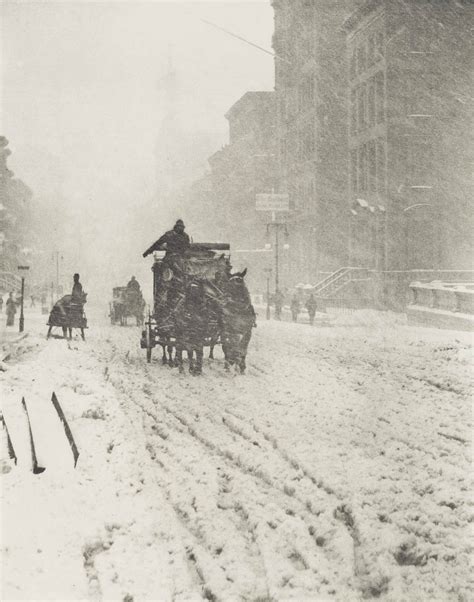 Alfred Stieglitz 1864 1946 Winter Fifth Avenue 1893 Christies