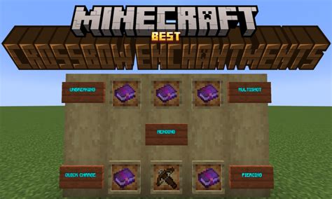 5 Best Minecraft Crossbow Enchantments Beebom