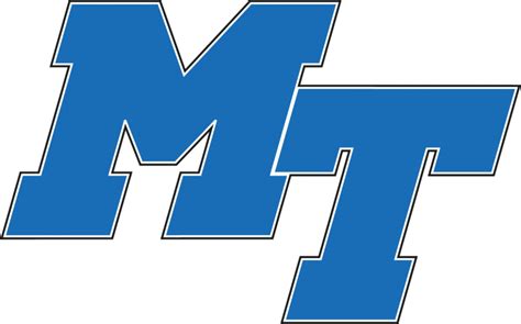 Middle Tennessee State University Logo (MTSU) png image | Middle