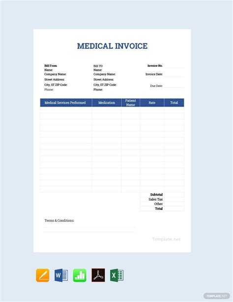 Medical Excel Templates Spreadsheet Free Download