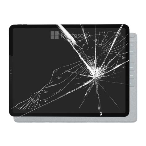 Microsoft Surface Go 2 Cracked Front Screen Glass Replacement Cost