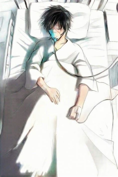Boy Drawing Drawing Base Anime Hospital Sad Anime Manga Anime