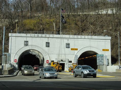 Pittsburgh Liberty Tunnel Facades Done Interesting Pennsylvania And