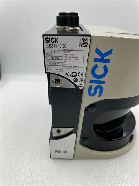 Sick Lms511 10100 2d Lidar Sensor Novus Ferro Pte Ltd