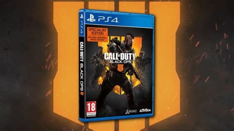 Bonus Content Revealed For Call Of Duty Black Ops 4 Specialist Edition