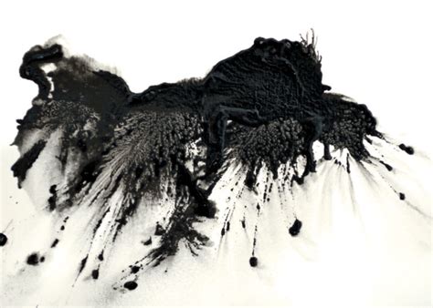 Landscape Painting Abstract Art Black White Original Wall Art Acrylic On Cotton Ragg Paper In