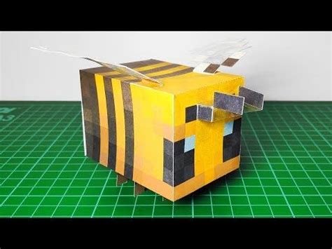 Maybe you would like to learn more about one of these? Alsa Honggo: BEE MINECRAFT PAPERCRAFT in 2020 | Paper ...