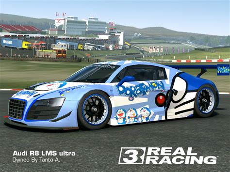 Real Racing 3 Skin 2012audir8lms Skin Doraemon Audi R8 Lms Ultra