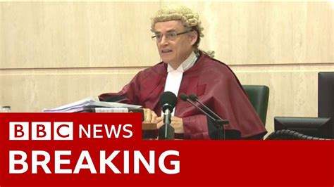 Judge Refuses To Halt Parliament Suspension Plans BBC News YouTube