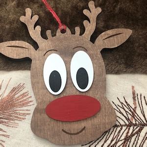 Reindeer Gift Card Holder Ornament Etsy