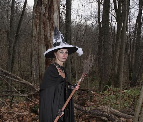 Witch With Broom In Forest Xxx Porno