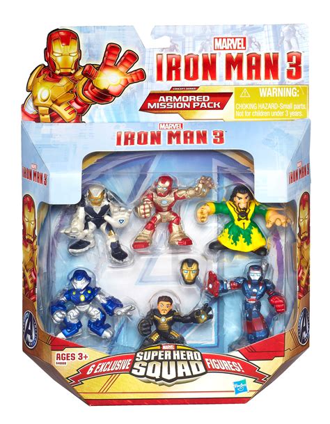 Iron Man 3 Super Hero Squad Transformer Vehicles Hi Res