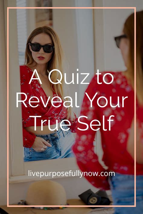 A Quiz To Reveal Your True Self Quiz Self Fun Test