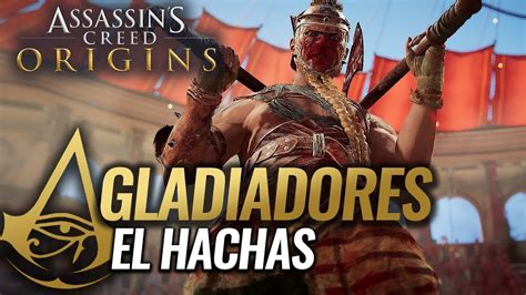 Assassin S Creed Origins Arena De Gladiadores Jefe El Hachas