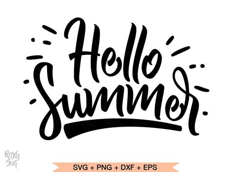 Hello Summer Svg Summer Svg Summer Sign Svg Summer Svg Etsy In 2020