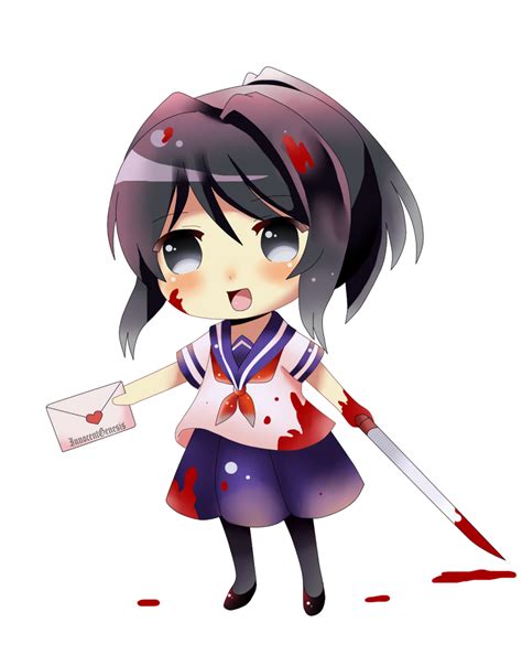 Chibi Yandere Chan By Innocentgenesis On Deviantart