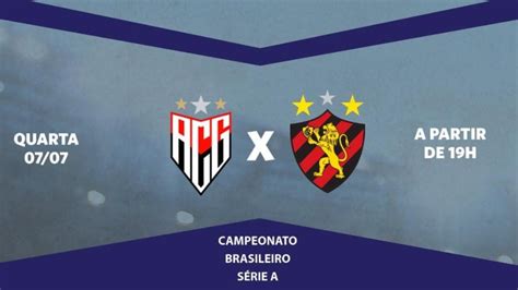 Atlético GO x Sport ao vivo pela Série A do Brasileiro com o Escrete