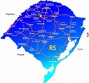 Mapa Do Rio Grande Do Sul E Seus Municípios 243923