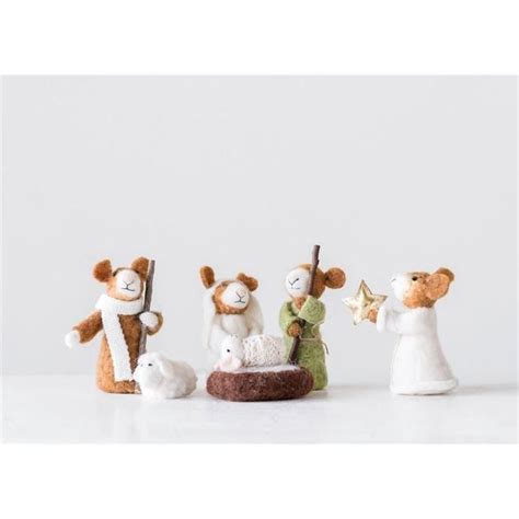 Felt Mouse Nativity Nativity Set Felt Mouse Nativity