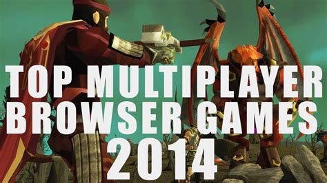 There are plenty of players at the moment and it's easy to find a game. Top 10 Best Free Multiplayer Browser Games 2014 - YouTube