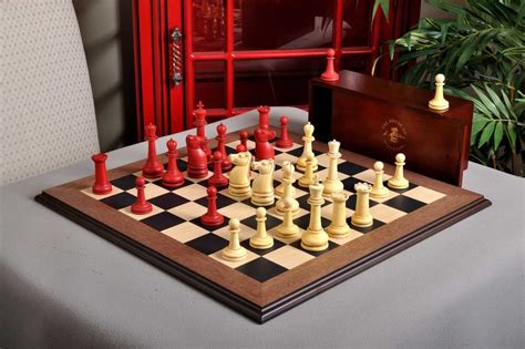 The Large Classical Staunton Series Chess Set And Board Combination