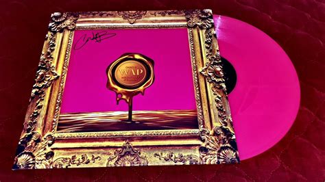 Cardi B Wap Feat Megan Thee Stallion Signed Pink Vinyl Unboxing