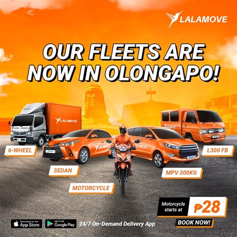 Lalamove Expands Services To Olongapo Bringing On Demand Same Day And