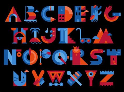 Alphabet on Behance | Alphabet art print, French alphabet, Alphabet print