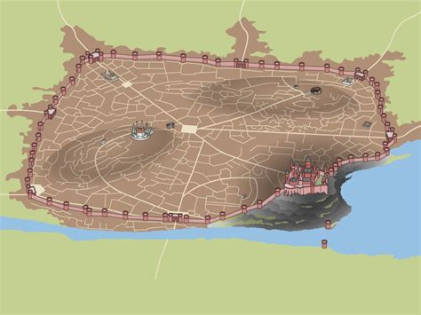No Spoilers Map Of Kings Landing Rasoiaf