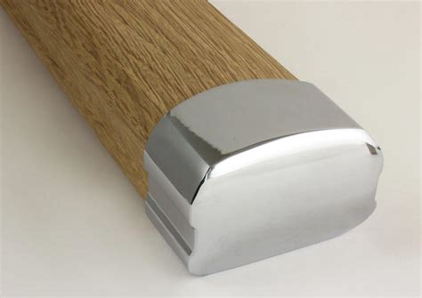 36m Solution Oak And Chrome Brushed Nickel Wall Handrail Kit