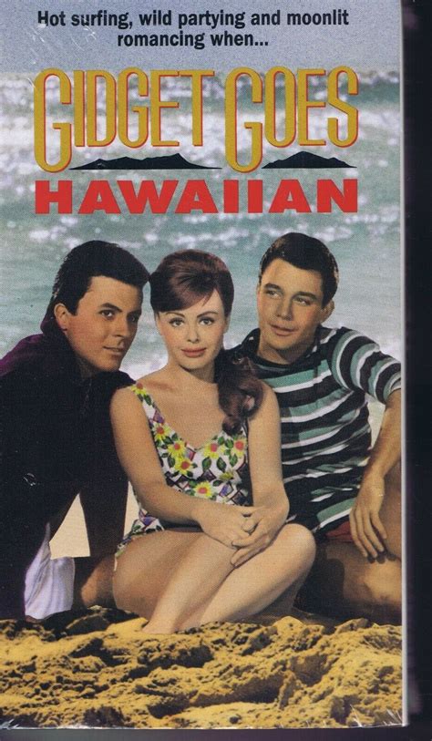 Vintage Sealed Vhs Gidget Goes Hawaiian Deborah Walley James Darren Vhs Tapes