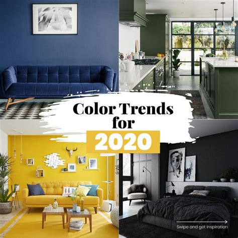 2020 Color Trends Interior Inspiration Color Trends Home Decor