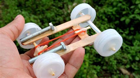 How To Make A Rubber Band Car Carf