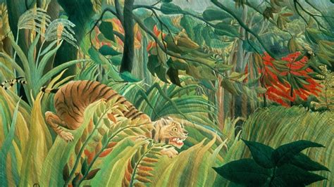 Grass Artwork French Traditional Art Henri Rousseau Wallpaper Henri