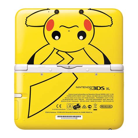 Pikachu Yellow Limited Edition 3ds Xl 2 Mygaming