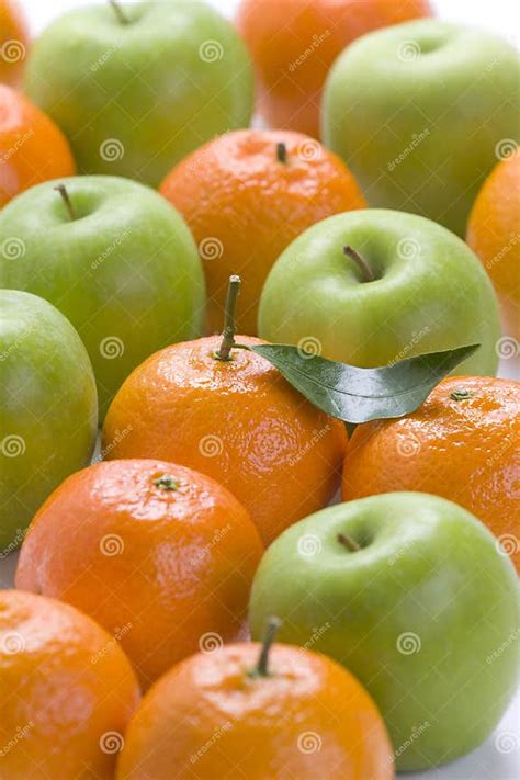 Oranges And Apples Stock Image Image Of Apples Studio 22765535