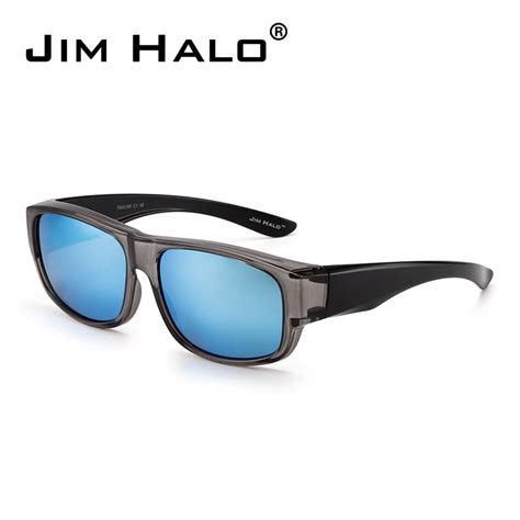 Buy Jim Halo Polarized Fit Over Sunglasses Mirrored