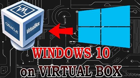 How To Install Window 10 On Virtual Box Youtube