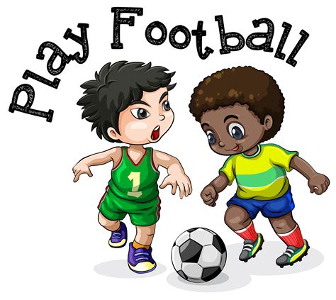 Football Kids Free Vector Art 8254 Free Downloads
