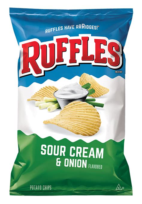 Ruffles Sour Cream And Onions 500g Fairdinks