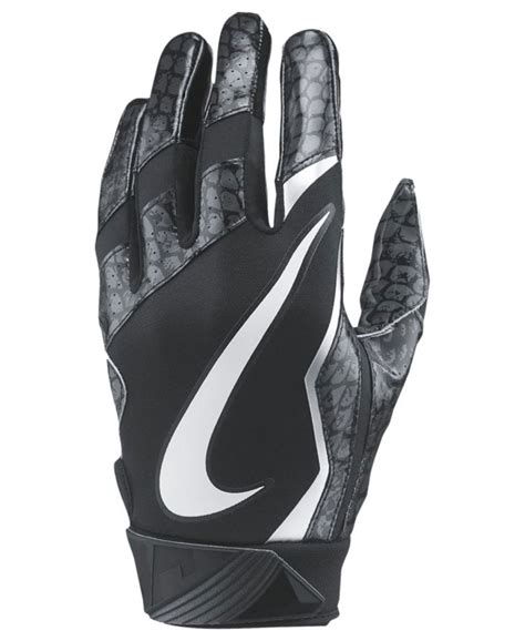 Nike Vapor Jet 4 Snake Mens American Football Gloves Black