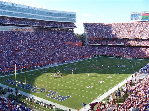 Florida Gators Football Ben Hill Griffin Stadium Desktop Background